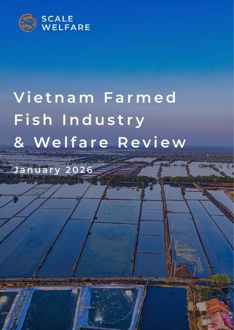 Cover of the Vietnam Farmed Fish Industry & Welfare Review